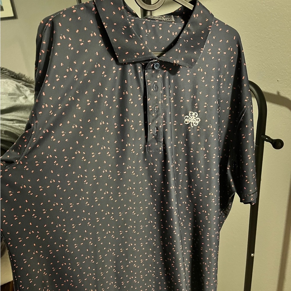G/Fore Performance Jersey Polo - Erin Hills course
